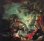 Francois Boucher The Rest on the Flight into Egypt painting
